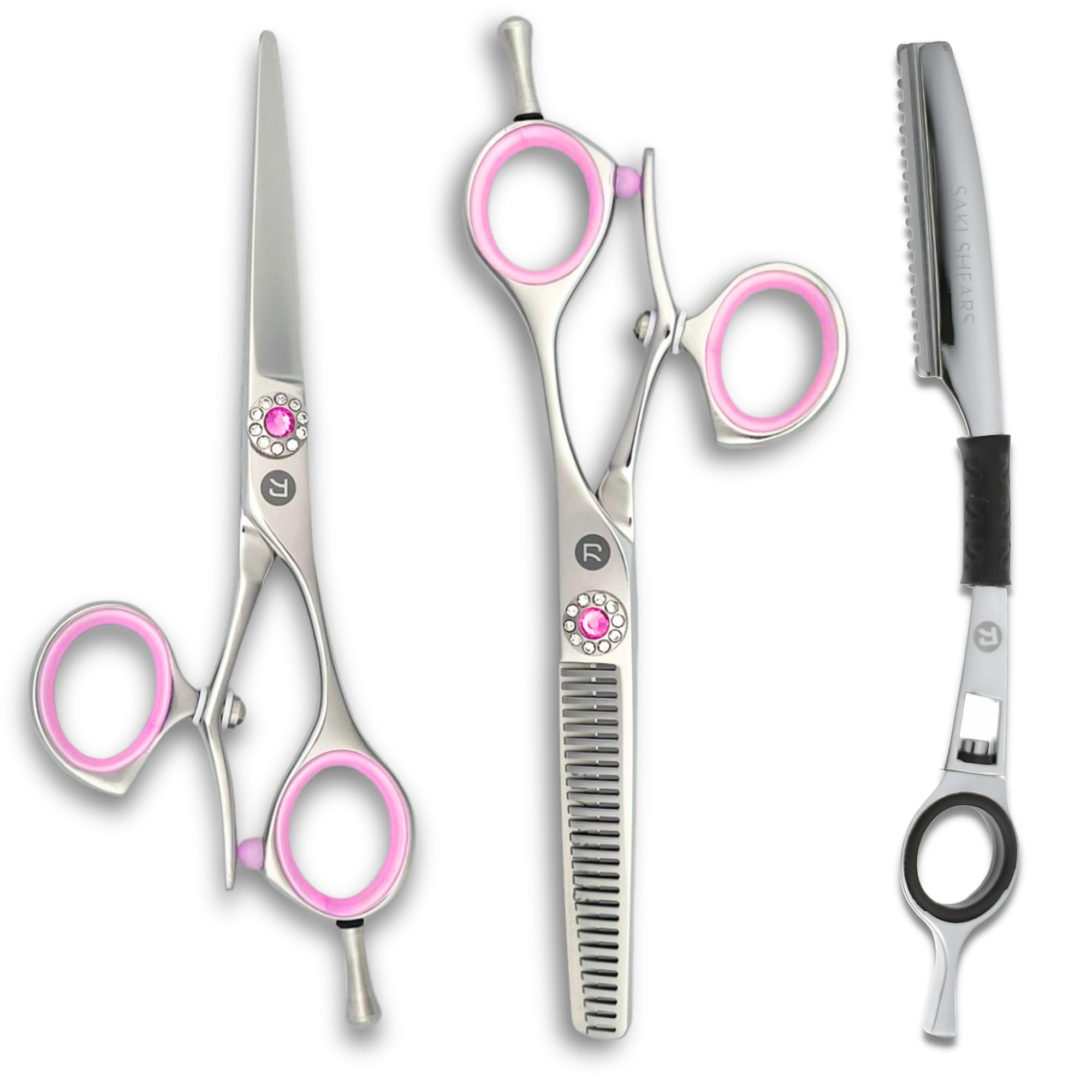 YAIBA X 玉の柄 PINK SPECIAL 600 Amazon.com : Saki Sakura Hairdressing Shears Set 5.5 Inch - Pink